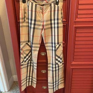 Burberry Check Nova Cargo Pants Size 29/30